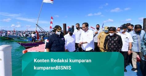 Jokowi Resmikan Pelabuhan Penyeberangan Dan Kmp Di Wakatobi