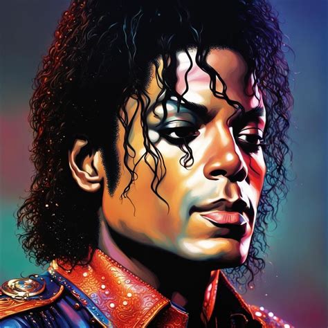 Michael Jackson Ai Generated Artwork Nightcafe Creator