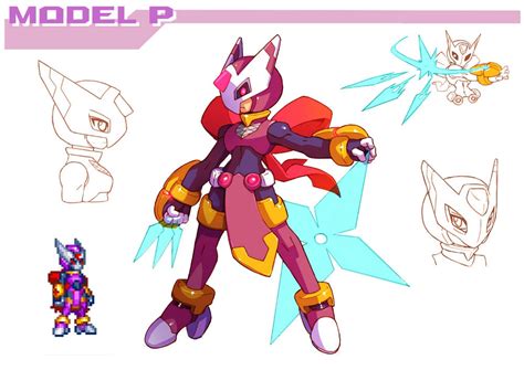 Megaman Zx Genesis Model P Ciel By Senbonzakuraxx23 On Deviantart