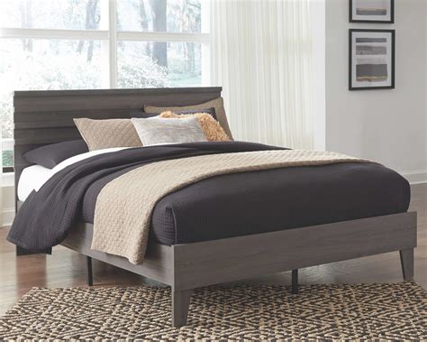 Brymont - Dark Gray - Full Panel Platform Bed - Davis Home Furnishings ...