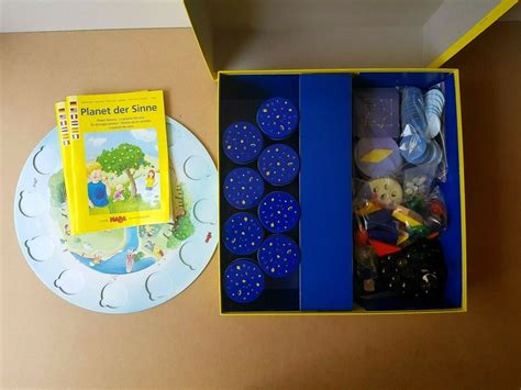 Haba Planet Sensory Board Game In English Sensory Development Planet