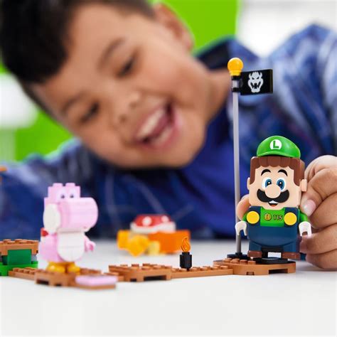 The LEGO Super Mario Adventures with Luigi Starter Course - Hammacher ...