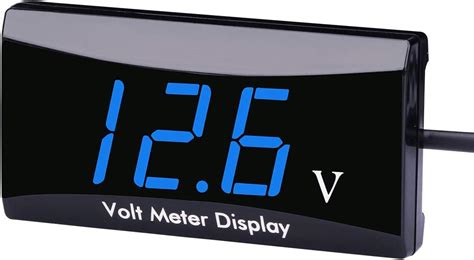 Amazon DC 12V Car Digital Voltmeter Gauge AIMILAR LED Display