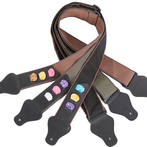 Debbie Electric Acoustic Bass Guitar Strap Adjustable Nylon Strap