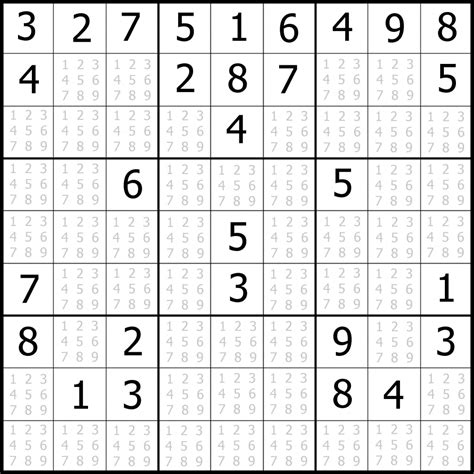 Printable 16x16 Sudoku