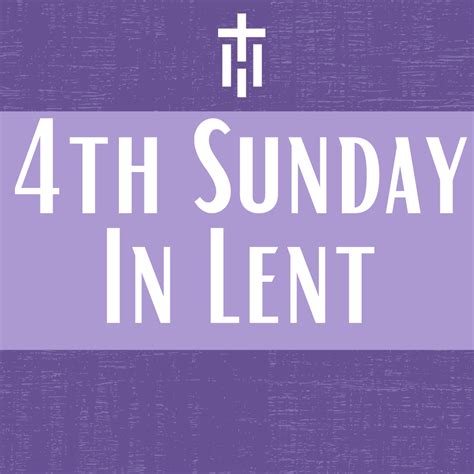 Fourth Sunday In Lent — Holy Trinity Silicon Valley Bay Area Anglican