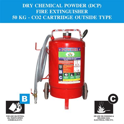 Dcp Stored Pressure Type Fire Extinguisher 50kg Nxsafety