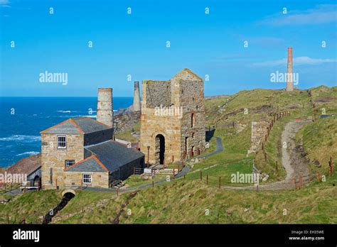 Levant Tin Mine, Cornwall, England UK Stock Photo - Alamy