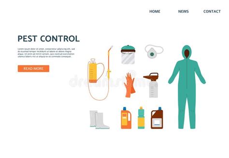 Página Web Para El Control De Plagas Y La Exterminación De Insectos