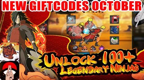 Legendary Heroes Revolution 6 New Giftcodes October RPG Naruto