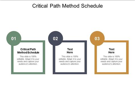 Critical Path Method Schedule Ppt Powerpoint Presentation Styles Good