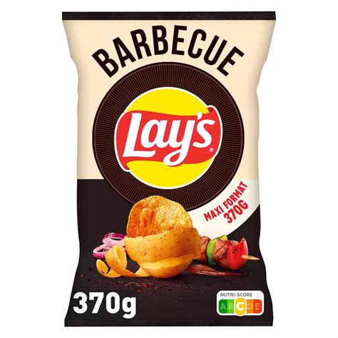 Lays Chips Saveur Barbecue 370g Pas Cher Auchanfr