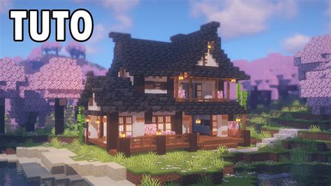 Minecraft Comment Construire Une Grande Maison Japonaise