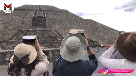 Video As Se Vivi El Eclipse Anular En La Zona Arqueol Gica De