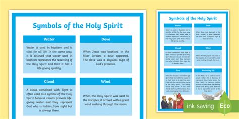 Holy Spirit Symbols