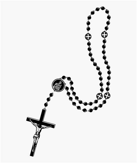 Rosary Clipart Png Png Download Rosary Beads Clip Art Free