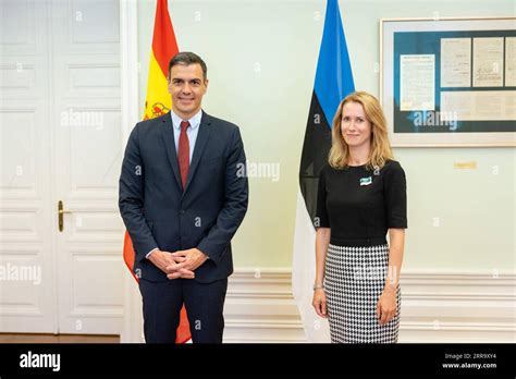 Estonian prime minister kaja kallas hi-res stock photography and images ...