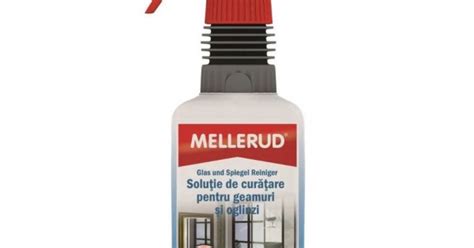 Solutie Geamuri Si Oglinzi Mellerud 500 Ml Cu Pulverizator Solutie