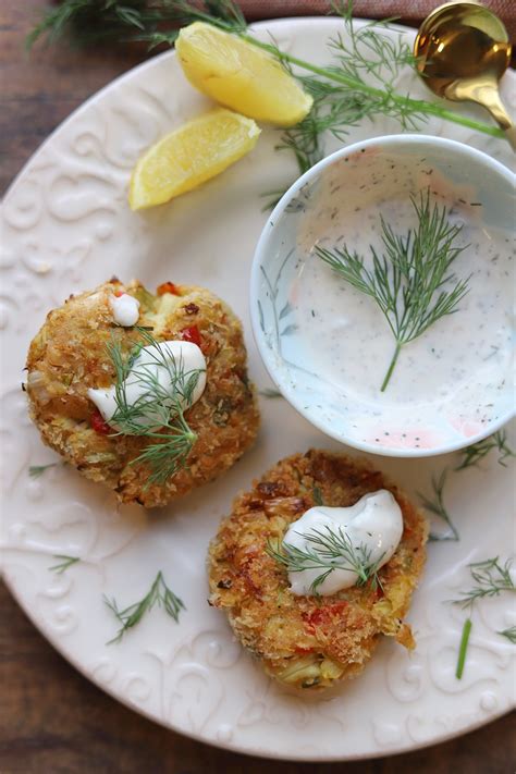 Vegan Crab Cakes With Artichokes Chickpeas Cadry S Kitchen