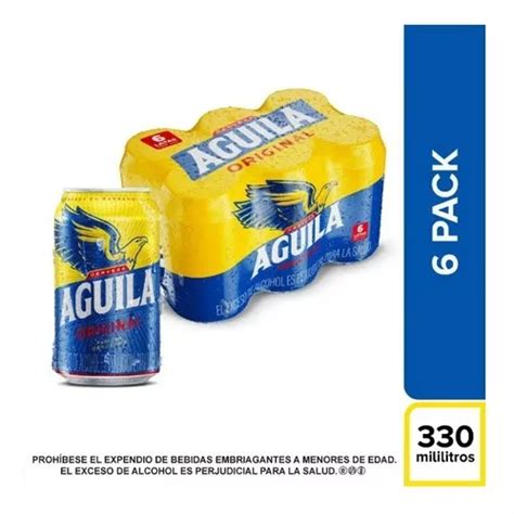 Cerveza Aguila Original 6x330ml Ml