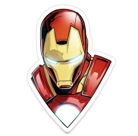 Ron Man Sticker Superhero Artwork Iron Man Marvel Tattoos