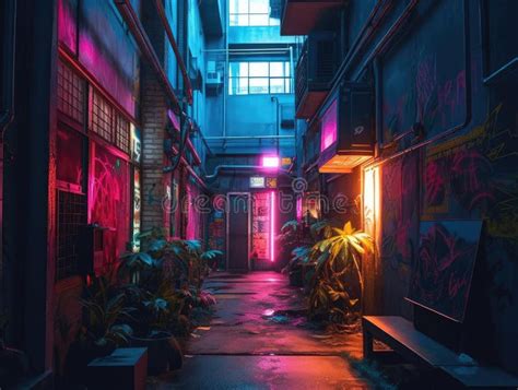 Cyberpunk Alleyway Stock Illustrations – 126 Cyberpunk Alleyway Stock ...