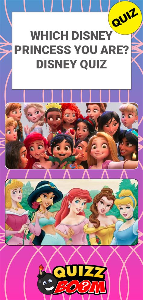 Disney Character Quiz Disney Princess Quiz Character Test Disney