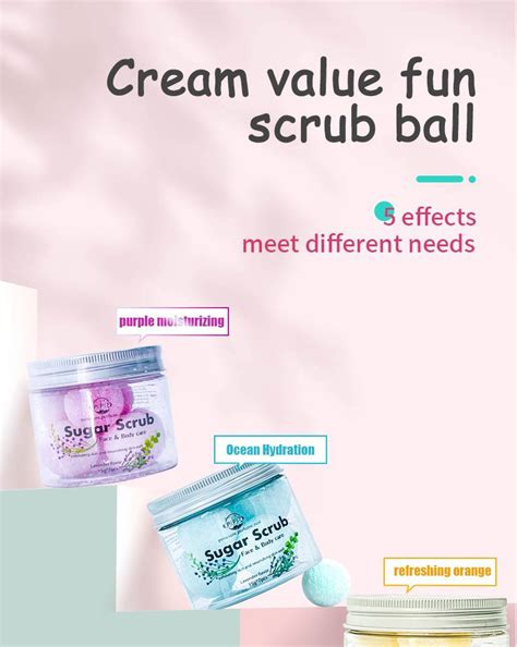 Private Label Oem Custom Nature Exfoliator Organic Body Scrub Foaming Sugar Whitening Bulk