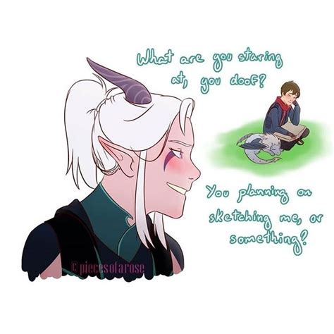 The dragon prince Rayla and Callum(part 1) | Комиксы, Аниме, Дракон