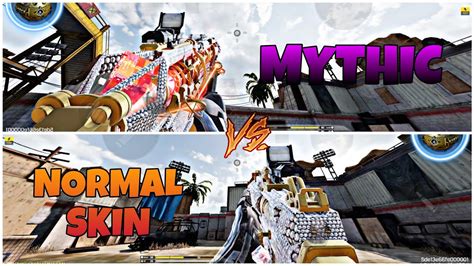 The Defference Between Mythic Gun Normal Gun Poco X Pro Codm