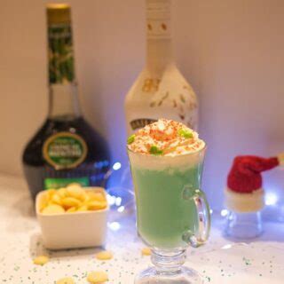 Boozy Grinch Hot Chocolate Aspiring Winos