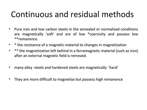 Magnetic Particle Inspection Ppt