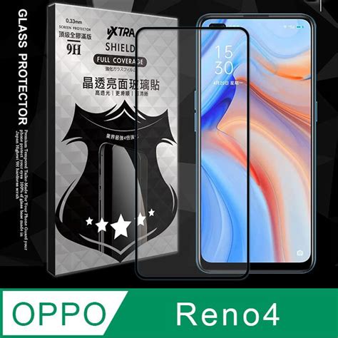 Vxtra 全膠貼合 Oppo Reno4 5g 滿版疏水疏油9h鋼化頂級玻璃膜黑 玻璃保護貼 Pchome 24h購物