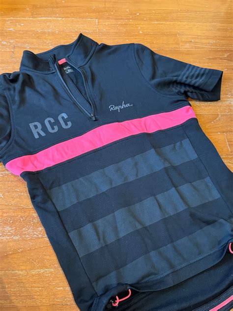 Rapha RCC Jersey Half Zip XS Sports Equipment Bicycles Parts