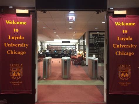 Entrance to Loyola University Chicago Law Library - CALL Bulletin