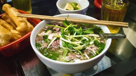 Phở Bò Chín Vietnamese Pho Noodle Soup With Beef Briskets Delicious