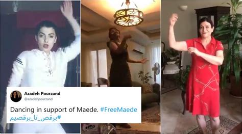 ‘dancing Isn’t A Crime’ Iranians Dance In Support Of Maedeh Hojabri Arrested For Posting Video