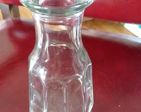 Good Seasons Clear Glass 2 Sided Spout Salad Dressing Mixing Cruet No Stopper Etsy