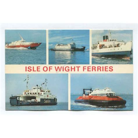 Isle of Wight Ferries postcard