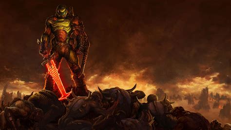 Doom Eternal High Resolution Wallpaper By Datmentalgamer On Deviantart