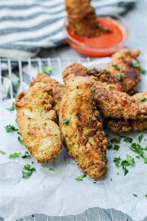 These Are The Best Low Carb Crispy Chicken Tenders Ive Ever Had They