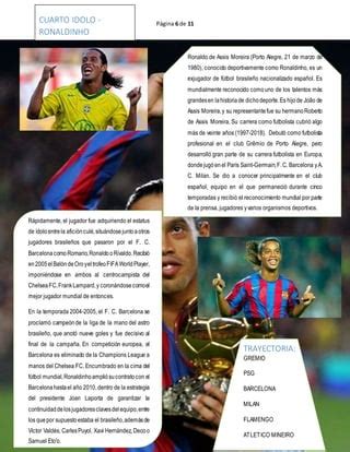 Los máximos ídolos del futbol PDF