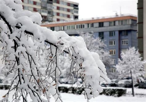 Temperature Padaju Na Objavljena Najnovija Prognoza Vremena