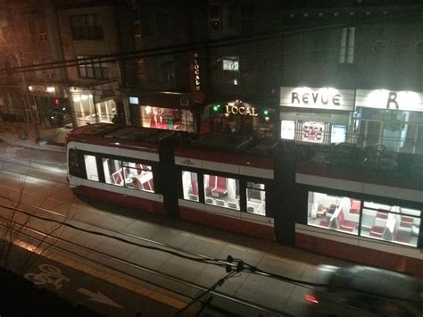 A wild new streetcar appeared rolling down Roncesvalles : r/toronto