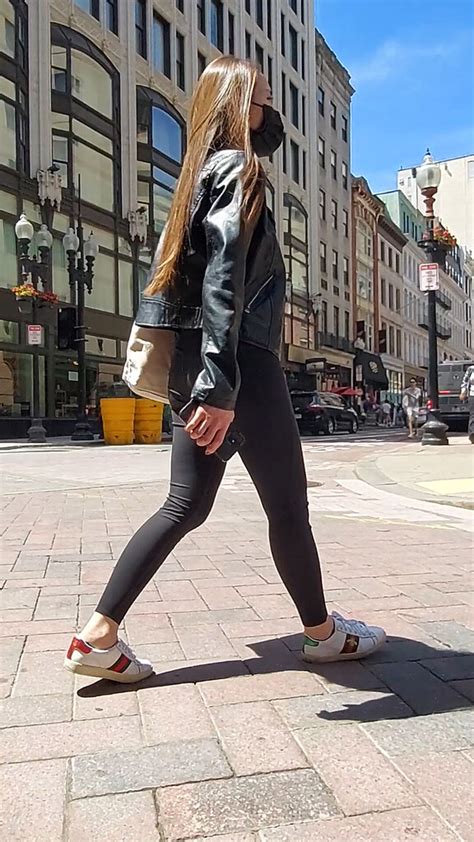 Fine Brunette In Black Yoga Pants Follow Video Forum