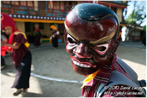 Travel Photo Gallery - Cham Mask, Cham Dance, India