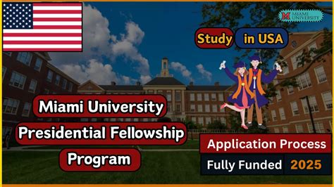 Miami University Presidential Fellowship Program In The Usa Fully