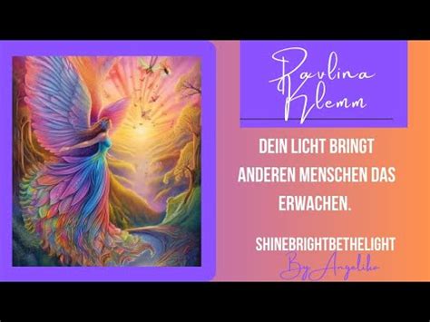 Pavlina Klemm Dein Licht Bringt Anderen Menschen Das Erwachen YouTube