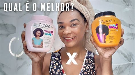 Skala Mais Crespos X Skala Divino Pot O Qual O Melhor Creme Amiga