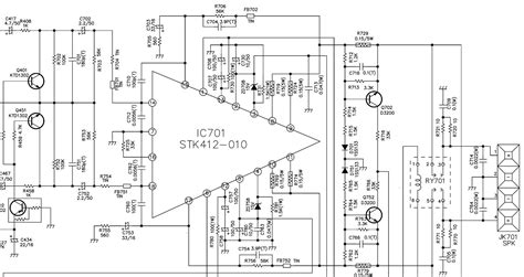 Stk4141 Circuit Diagram Amplifier Circuit Diagram Audio Ampl